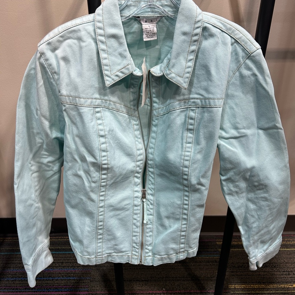 CAbi Soft Blue Jean Jacket